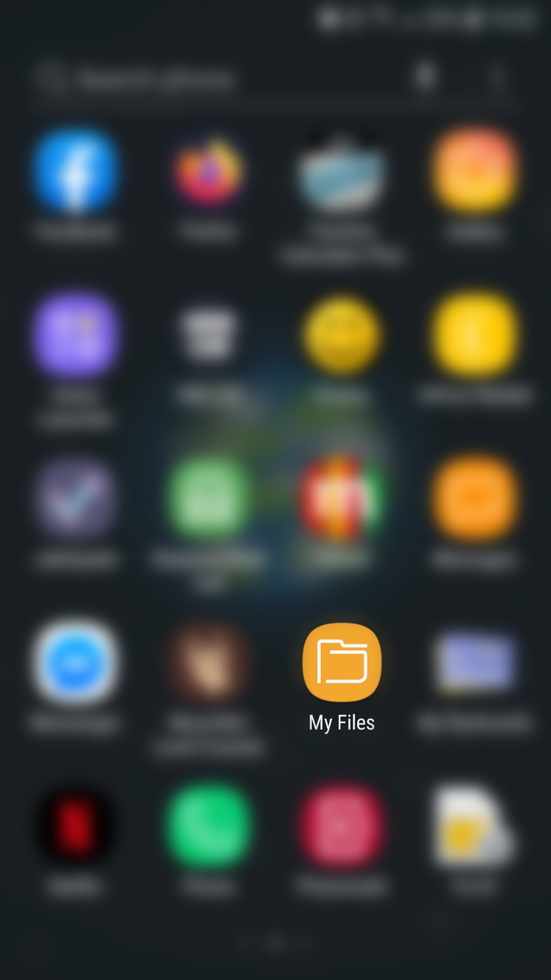 My Files app